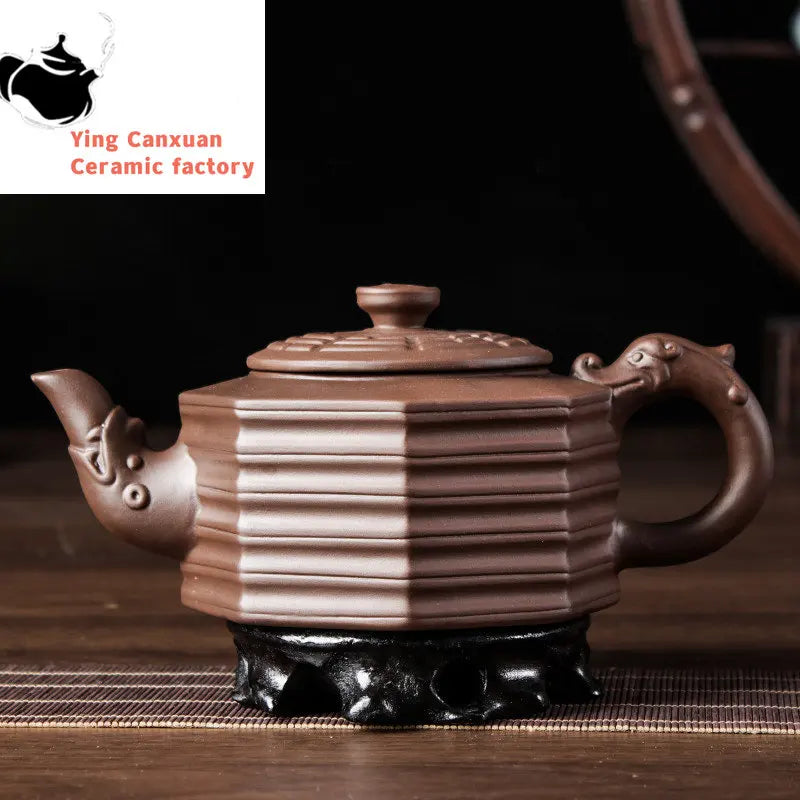 Chinese Yixing tea pot  Large capacity Purple Clay Teapots beauty kettle Raw ore Handmade Tea set Tea ceremony supplies