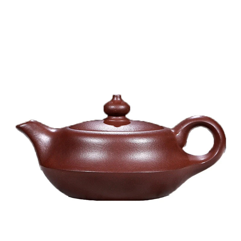Chinese teapot  Yixing purple clay teapot handmade raw ore purple clay Chu Yun pot Kung Fu tea set teapot 200ml