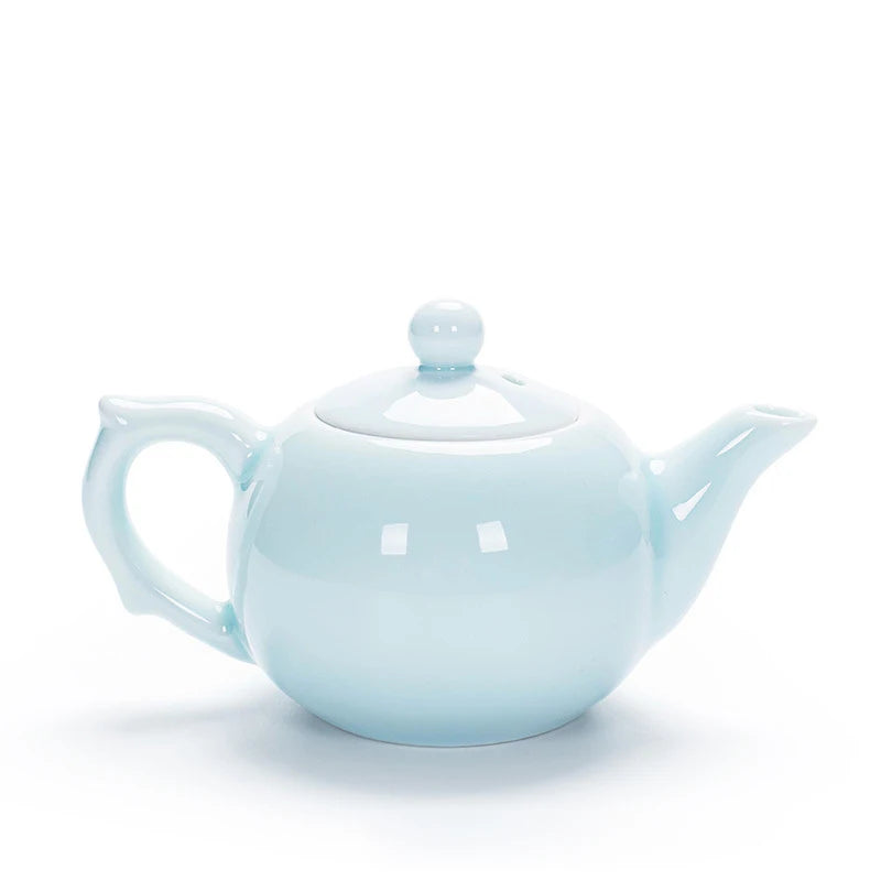 Creative Celadon teapot small fish teapot,Exquisite Teapot Kettle,Coffee Tea Sets,Chinese traditions Flower Tea Pot Teaware