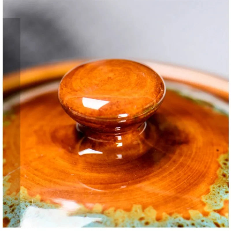 Creative Kiln Transformed Chinese TeapotPuer Tea Pot Set Heated Kettle Teaware Teapots Cup Mug Service