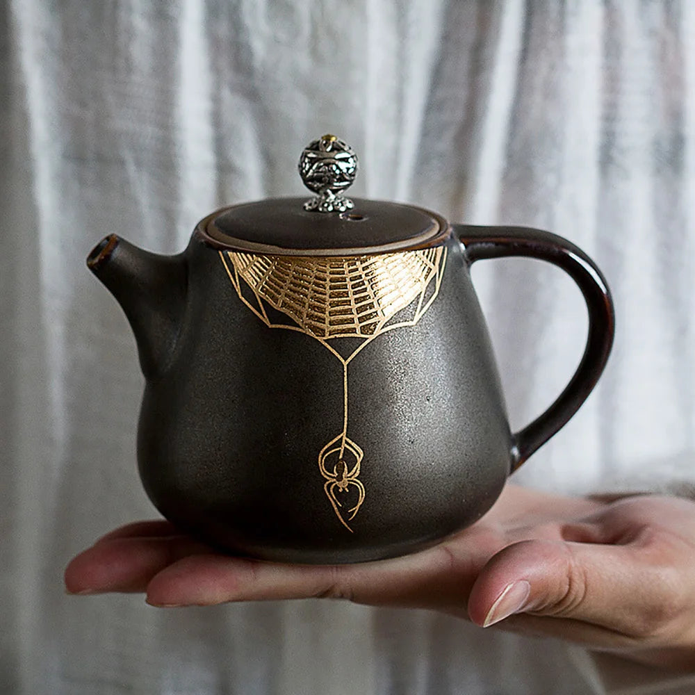 Creative Rust Glazed Teapot Coffeeware Teaware Puer Tea Sets Pot for Tea Ceremony Set Yixing Clay Kettle Teapots Teeware Teware
