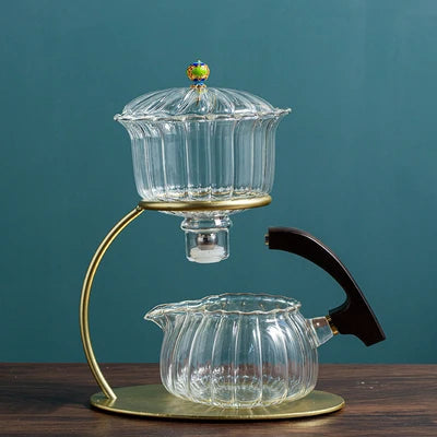 Creative Zen Tea Set, Dragon Glass, Lazy Tea Cup, Kung Fu Tea Tray, Automatic Tea Infuser, Safe Packaging