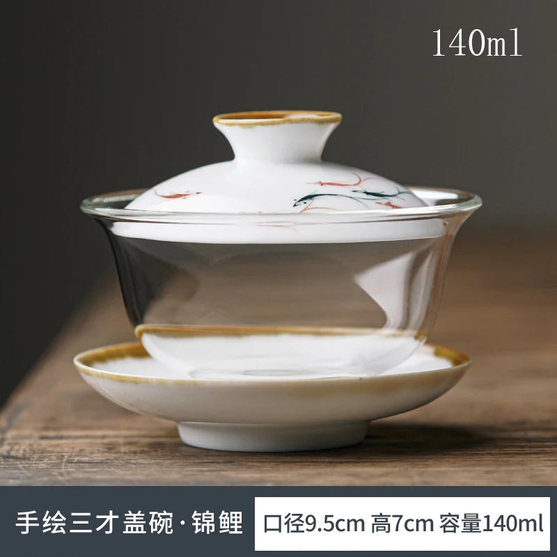 Hand-painted Yixing Purple Clay Teapot Chinese Filter Beauty Tea Pot Master Handmade Zisha Tea Set Household Tea Infuser 180ml
