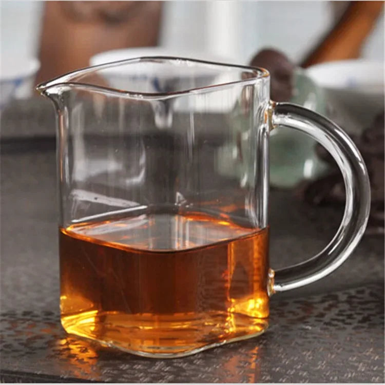 Handmade Heat-Resisting Glass teapot mug 250ml ,Cha hai Gongdao Teacup Fair mug,kung fu tea cups teaset gongdao bei tea cup