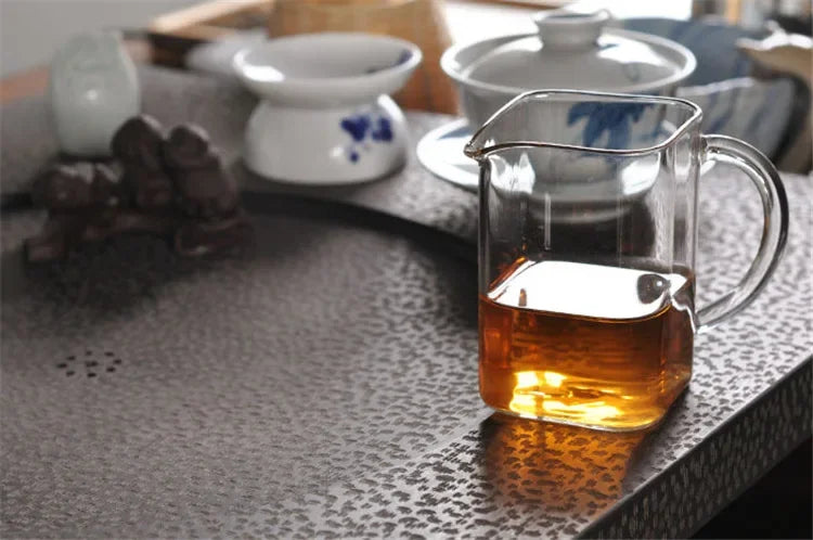 Handmade Heat-Resisting Glass teapot mug 250ml ,Cha hai Gongdao Teacup Fair mug,kung fu tea cups teaset gongdao bei tea cup
