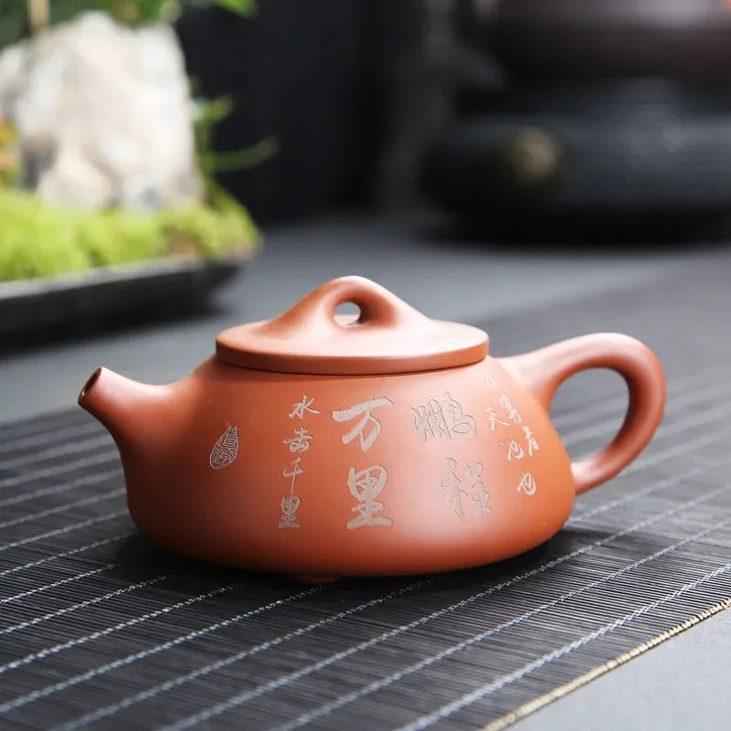 Handmade Purple Clay Teapot Chinese Yixing Zisha Tea Kettle Teaware Set Home Use Tea Set Gongfu Tea Pots Set