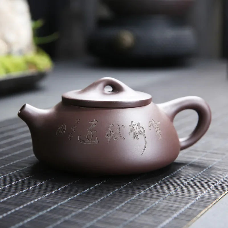 Handmade Purple Clay Teapot Chinese Yixing Zisha Tea Kettle Teaware Set Home Use Tea Set Gongfu Tea Pots Set
