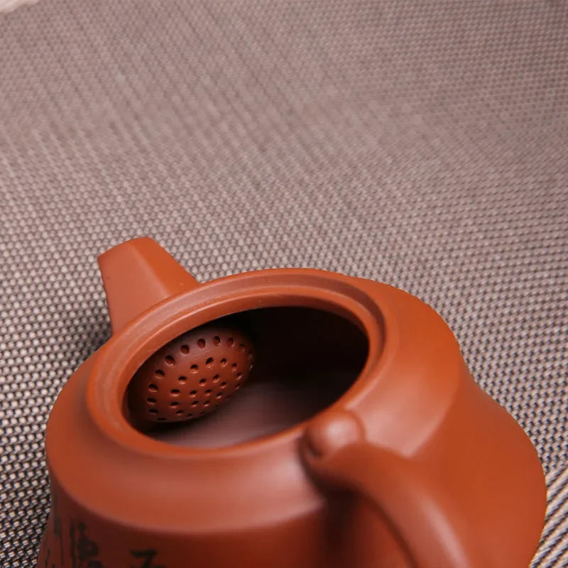 Handmade Tea kettle Chinese Authentic Yixing Zisha Teapot Set Kung Fu Teaware for Home Purple Clay Tea Pots