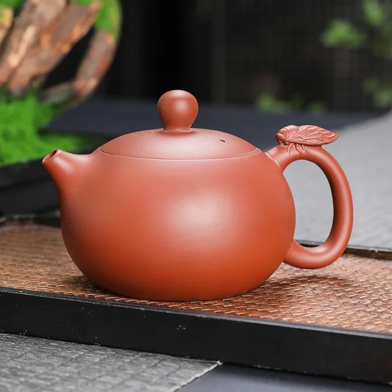 Handmade Xishi Teapot with Original Ore Purple Clay Tea Kettle Authentic Tea Brewing Kung Fu Tea Pots Home Teaware Sets