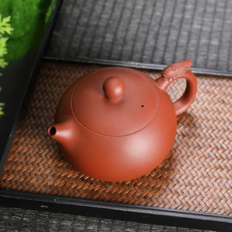 Handmade Xishi Teapot with Original Ore Purple Clay Tea Kettle Authentic Tea Brewing Kung Fu Tea Pots Home Teaware Sets
