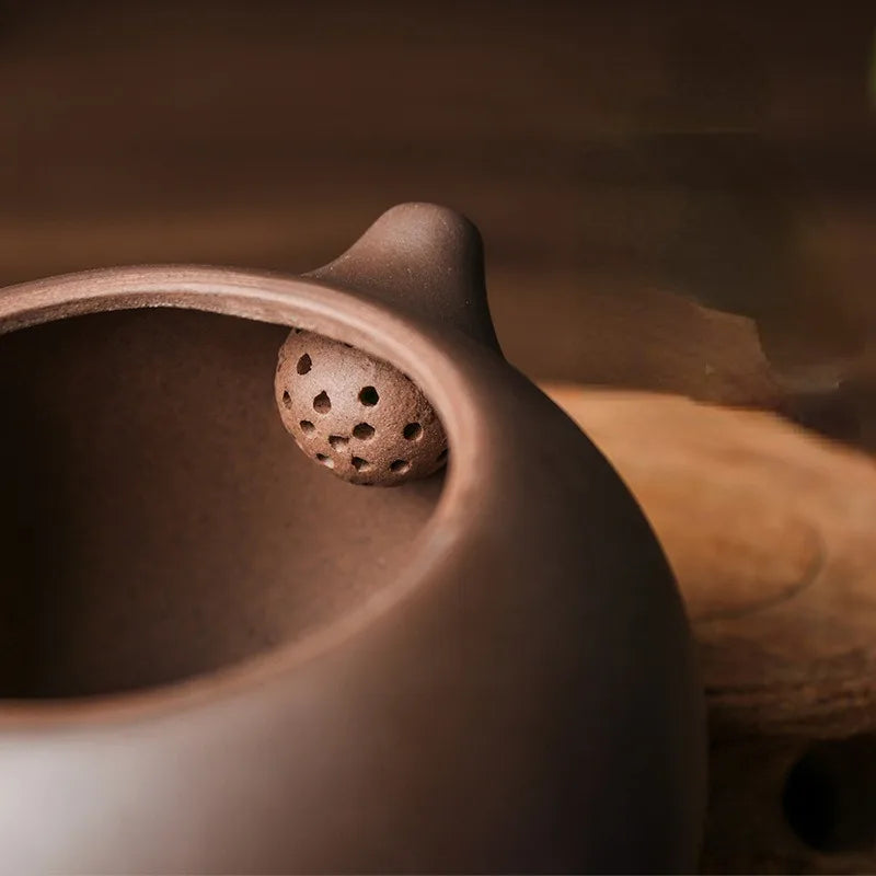 Handmade Yixing Clay Teapot Chinese Kettle Puer Tea Set Kung Fu Zisha Teaware  200ML
