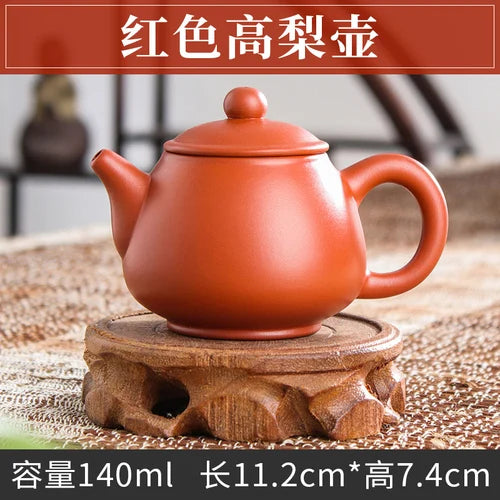 Handmade Zhu Ni XiShi Pot Filter Brewing Teapot, Ceramic Chinese Tea Set, Antique Small Teapot