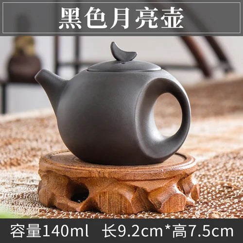Handmade Zhu Ni XiShi Pot Filter Brewing Teapot, Ceramic Chinese Tea Set, Antique Small Teapot