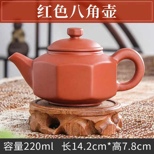Handmade Zhu Ni XiShi Pot Filter Brewing Teapot, Ceramic Chinese Tea Set, Antique Small Teapot