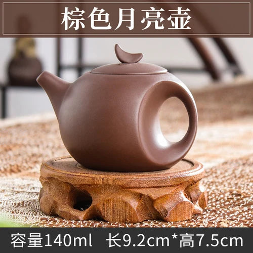 Handmade Zhu Ni XiShi Pot Filter Brewing Teapot, Ceramic Chinese Tea Set, Antique Small Teapot