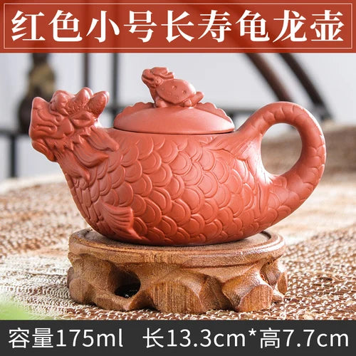 Handmade Zhu Ni XiShi Pot Filter Brewing Teapot, Ceramic Chinese Tea Set, Antique Small Teapot
