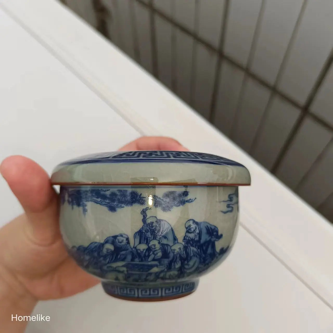 Jing De Zhen Antique ClayOpening Pottery Tea Cup Set Teaware Bowl For Tea Ceremony Coffee Mugs River Teacup Zen