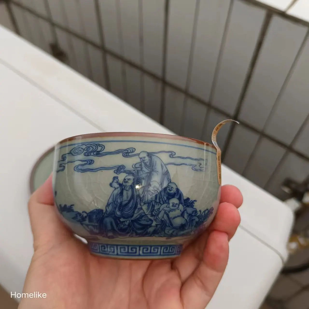 Jing De Zhen Antique ClayOpening Pottery Tea Cup Set Teaware Bowl For Tea Ceremony Coffee Mugs River Teacup Zen