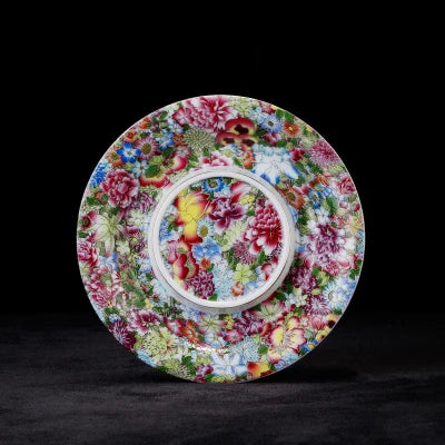 Jingdezhen Ceramic Teapot Kung Fu Jin Jun Mei Green Tea Set Handmade Hand-painted Pastel Gold Porcelain Teapot Teaware