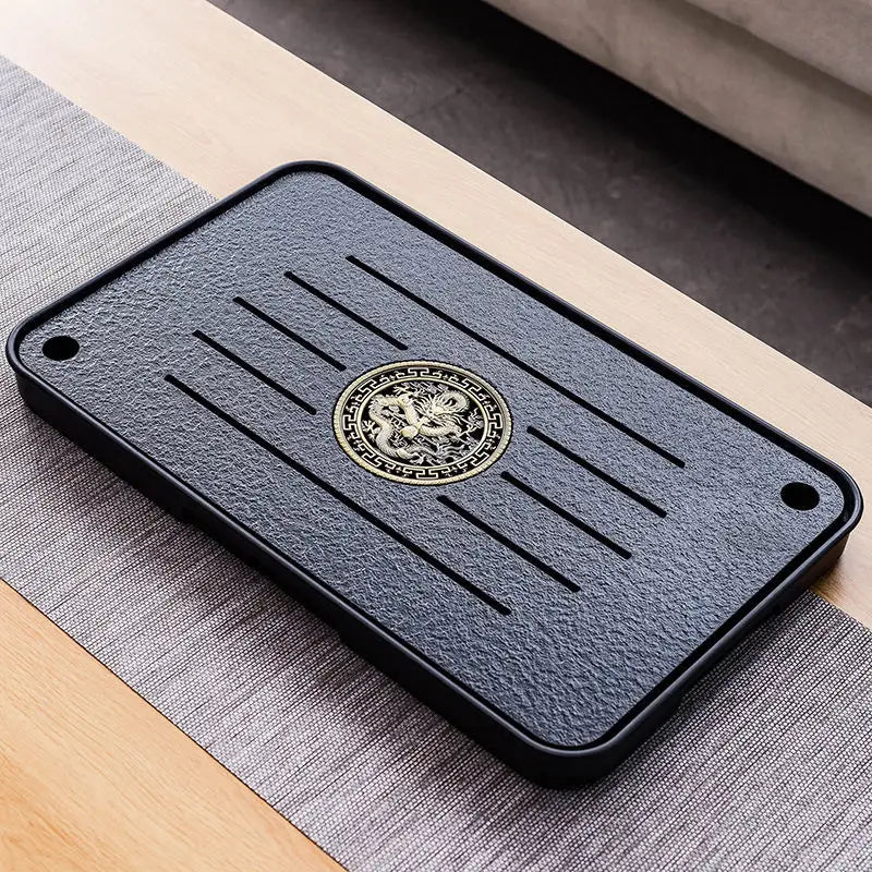 Kung Fu Tea Tray Pu'er tea Tea Board 1PC Drainage Water Storage kung-fu Tea Set Tea Table Chinese Tea Room Board Ceremony Tools