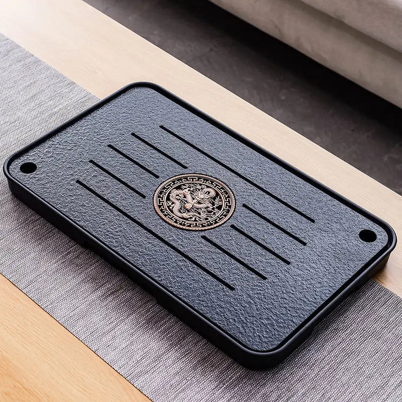Kung Fu Tea Tray Pu'er tea Tea Board 1PC Drainage Water Storage kung-fu Tea Set Tea Table Chinese Tea Room Board Ceremony Tools
