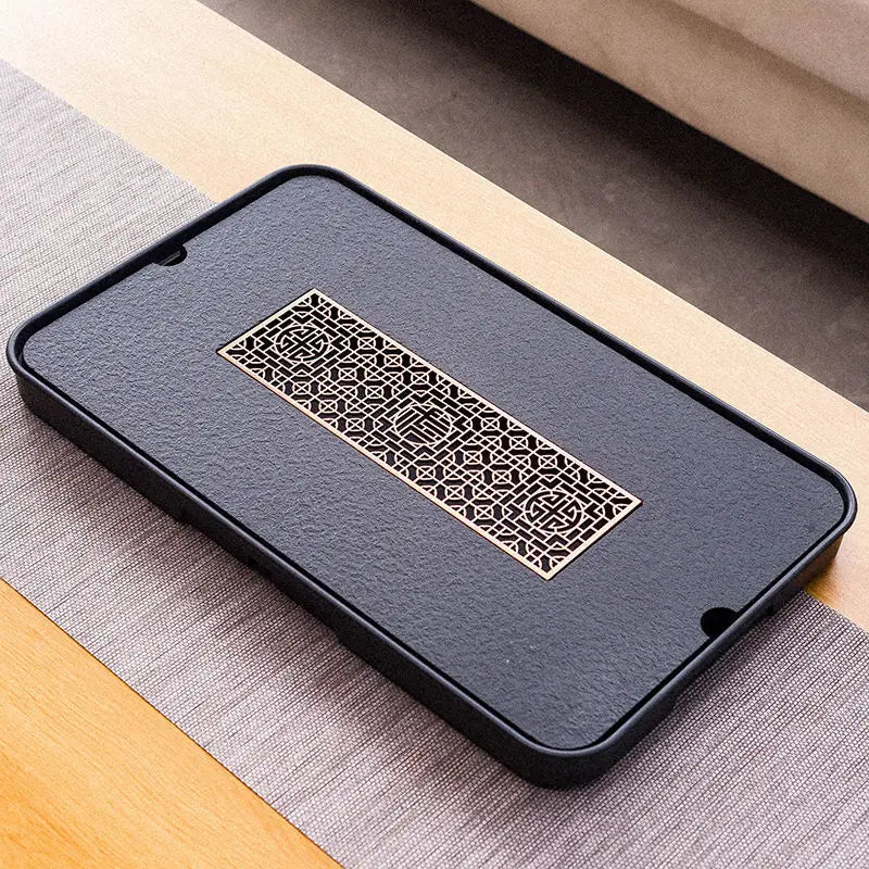 Kung Fu Tea Tray Pu'er tea Tea Board 1PC Drainage Water Storage kung-fu Tea Set Tea Table Chinese Tea Room Board Ceremony Tools