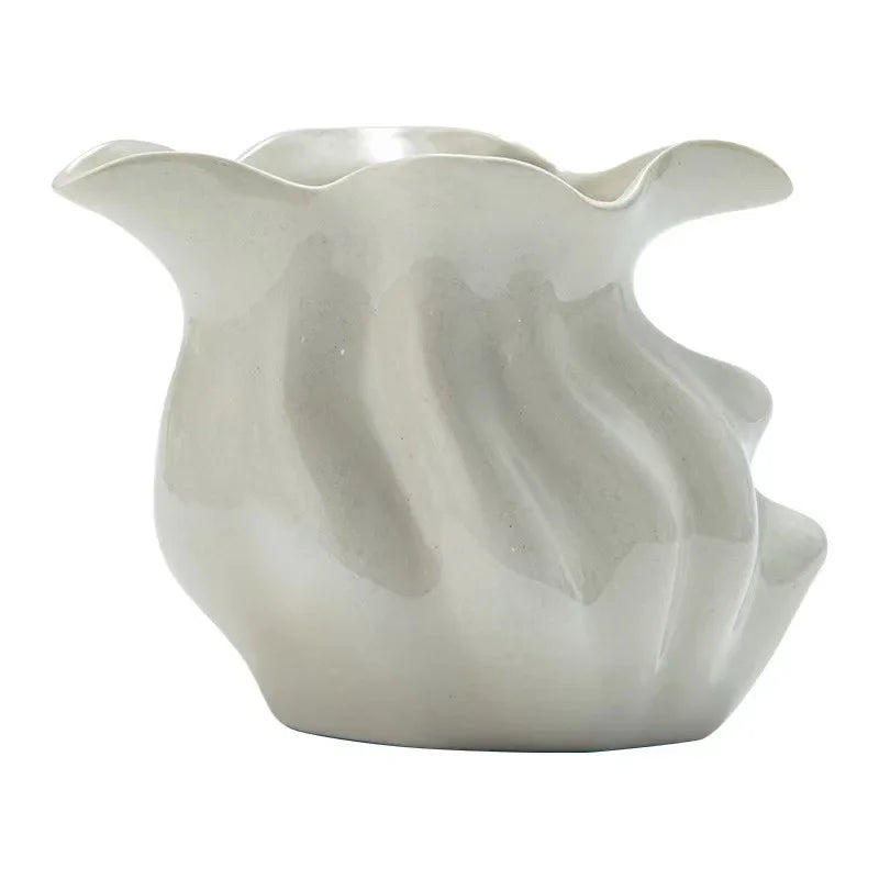 Lotus Fun Pitcher Ceramic Household Creative Tea Tea Pot Fair Mug Kung Fu Tea Utensils Tea Pitcher Gong Dao Bei Tea Infuser