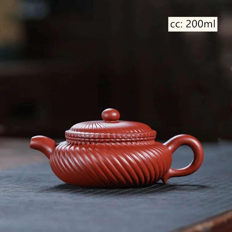 Multiple Styles Yixing Purple Clay Teapot Master Handmade Dahongpao Beauty Tea Kettle Boutique Zisha Tea Set Chinese Teaware