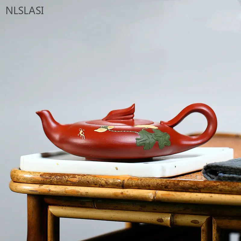 Multiple Styles Yixing Purple Clay Teapot Master Handmade Dahongpao Beauty Tea Kettle Boutique Zisha Tea Set Chinese Teaware