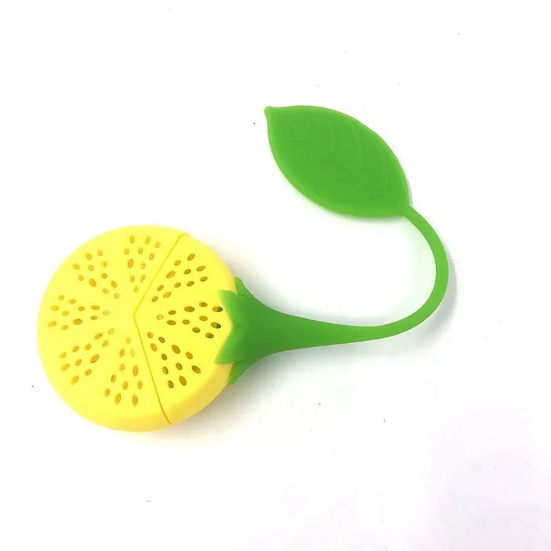 New Silicone Tea Infuser Teabag Kettle Loose Tea leaf Strainer Ball Holder Herbal Spice Filter Teapot Gadgets Tea Brewing Device