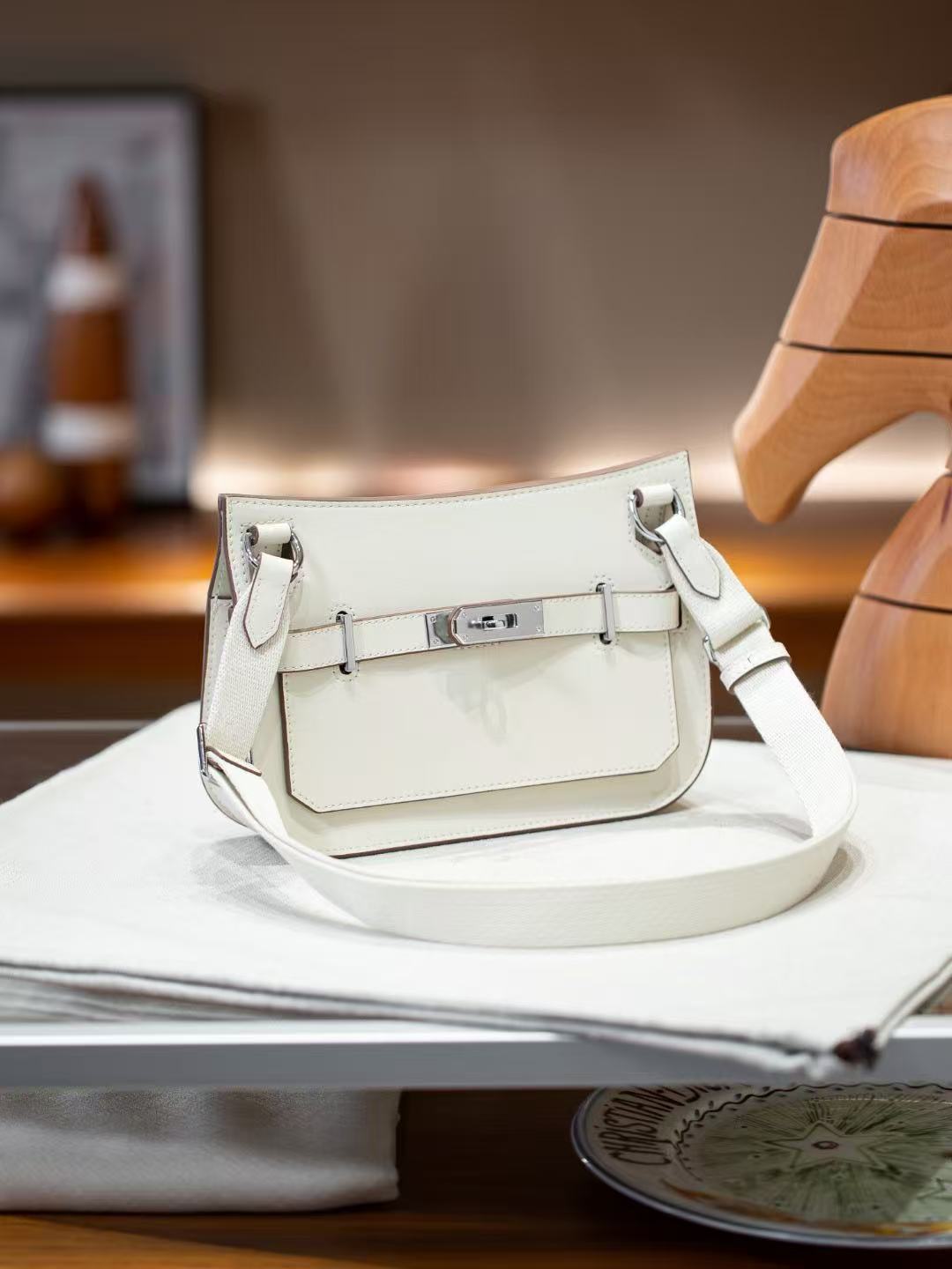 Women's Mini Kelly-Style Cross-Body Shoulder Bag, Hermès-Inspired Premium Swift Calfskin Leather Purse, Gypsy Boho Chic Handbag with Genuine Leather, Trendy Everyday Satchel for Fashion-Forward Women