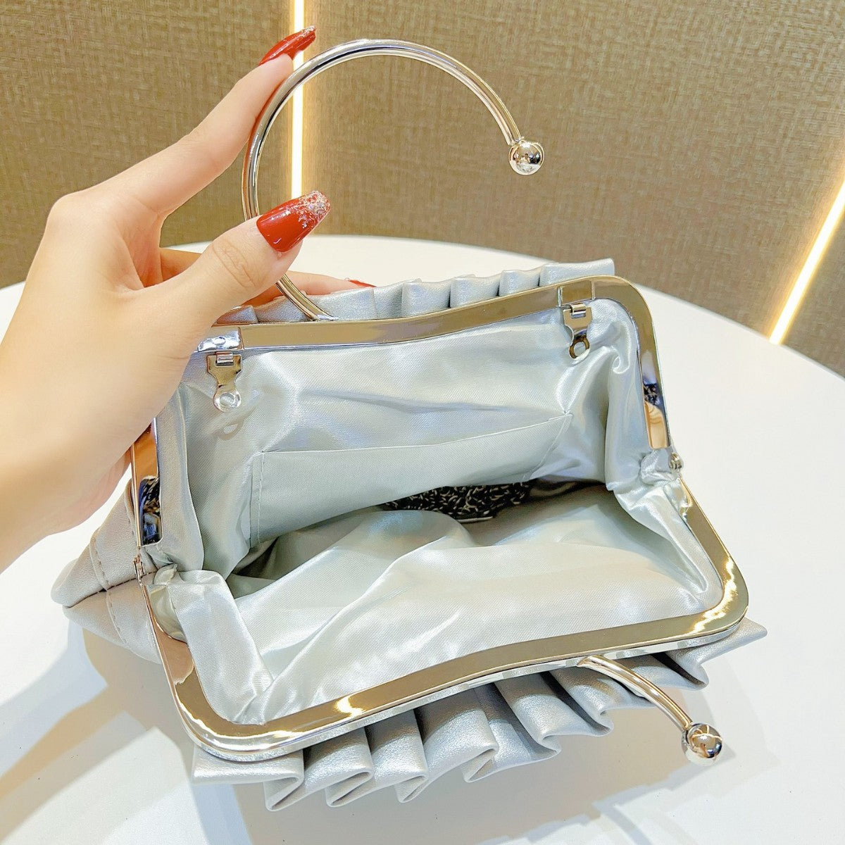 Dazzling Rhinestone-Embellished Evening Bag for Women, A Fashionable Top-Handle Crossbody Shoulder Handbag, Perfect for Birthday Wedding Banquets & Special Occasions