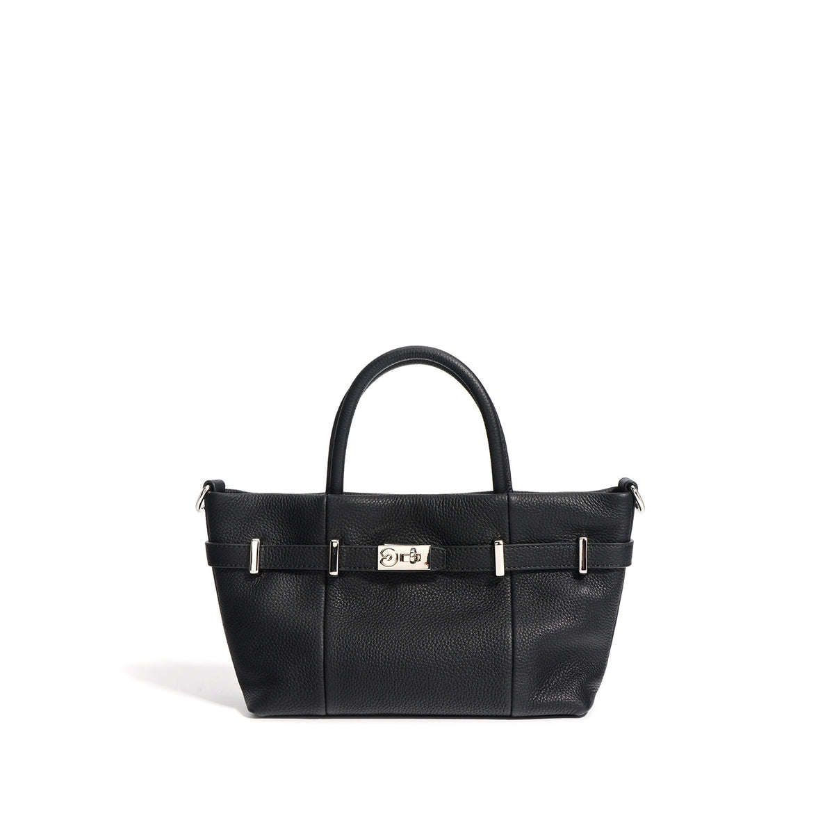 New Arrival Pebbled Leather Birkin-Inspired Tote Bag for Women, Minimalist Horizontal Design with Versatile Shoulder Crossbody Carry, Ideal Commuter Handbag for Everyday Style
