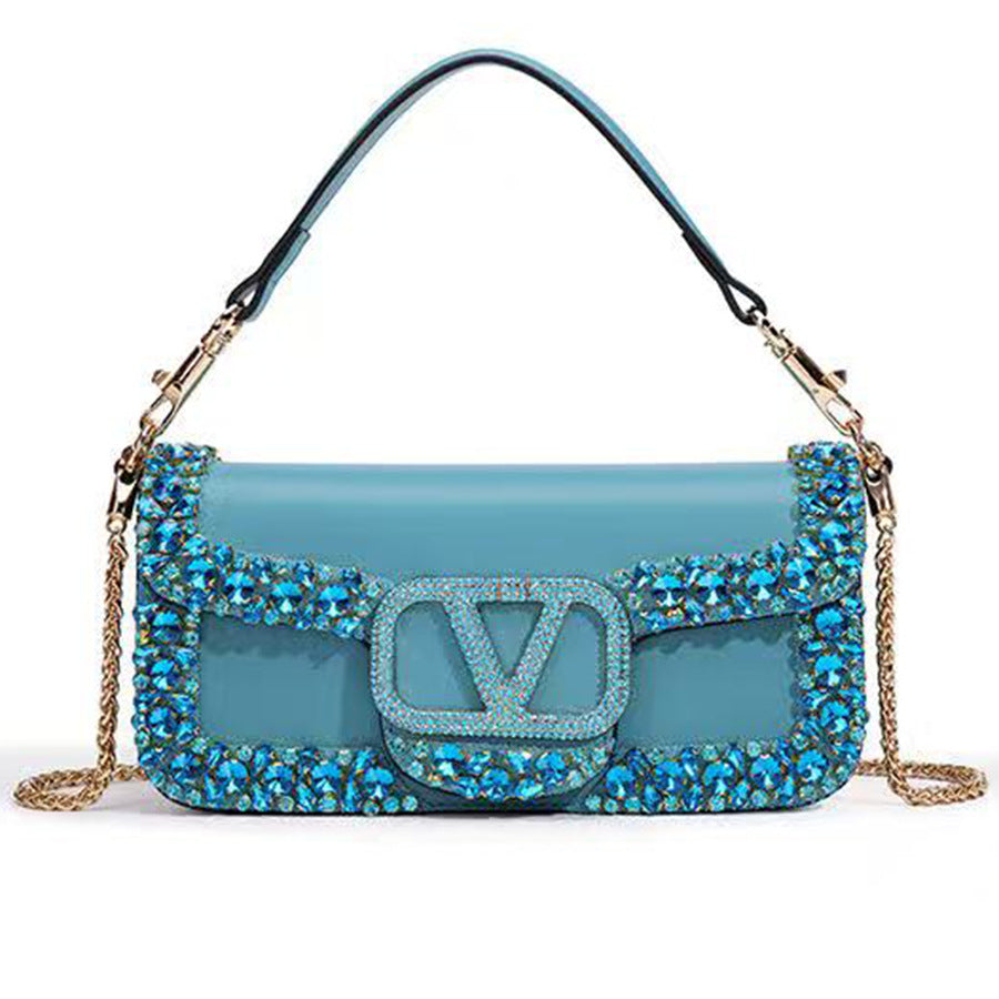 Chain Mini Square Bag for Women Spring Summer Evening Shoulder Crossbody Handbag, Viral Bestseller Purse with High-Fashion Design