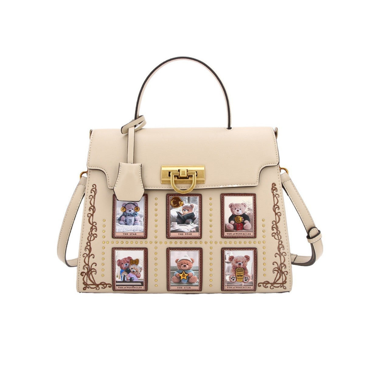 New Arrival Light Luxury Birkin-Inspired Tote Bag for Women, Large Capacity Embroidered Commuter Handbag with Premium Sophisticated Design, Ideal Everyday Purse for Mom