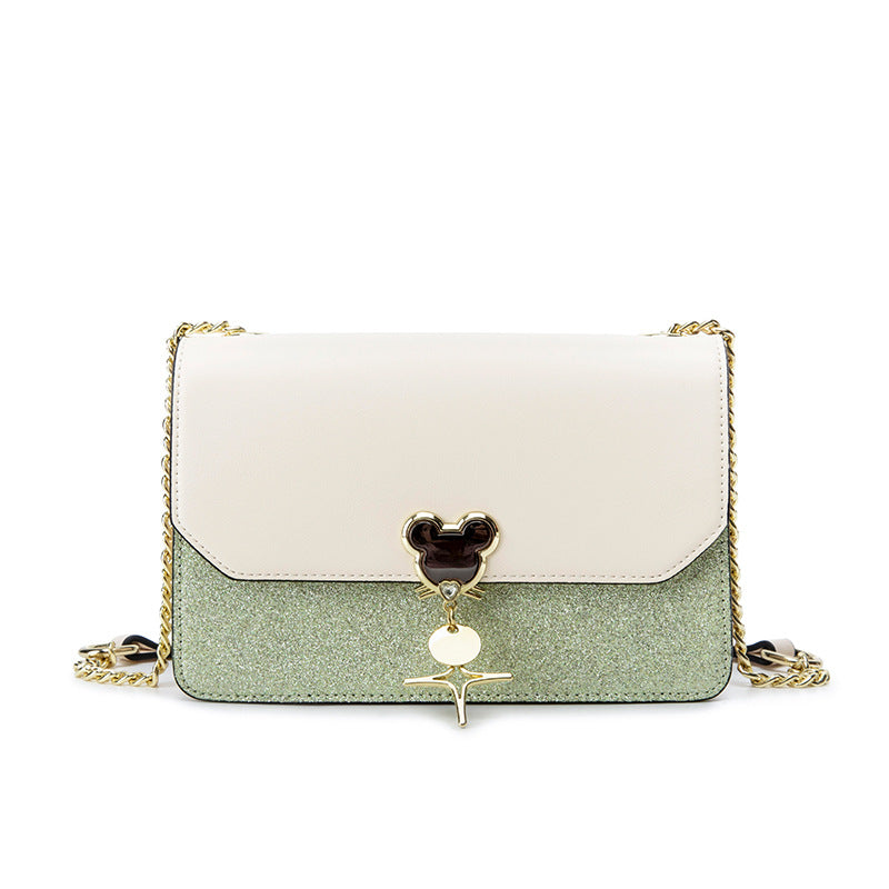 Chic Chain Mini Cross-Body Shoulder Bag for Women | New Niche Designer Handbag with Ins-Style Casual Vibe | Versatile Small Purse for Everyday Wear, Shopping & Travel | Trendy Must-Have Accessory for Fashion-Forward Ladies