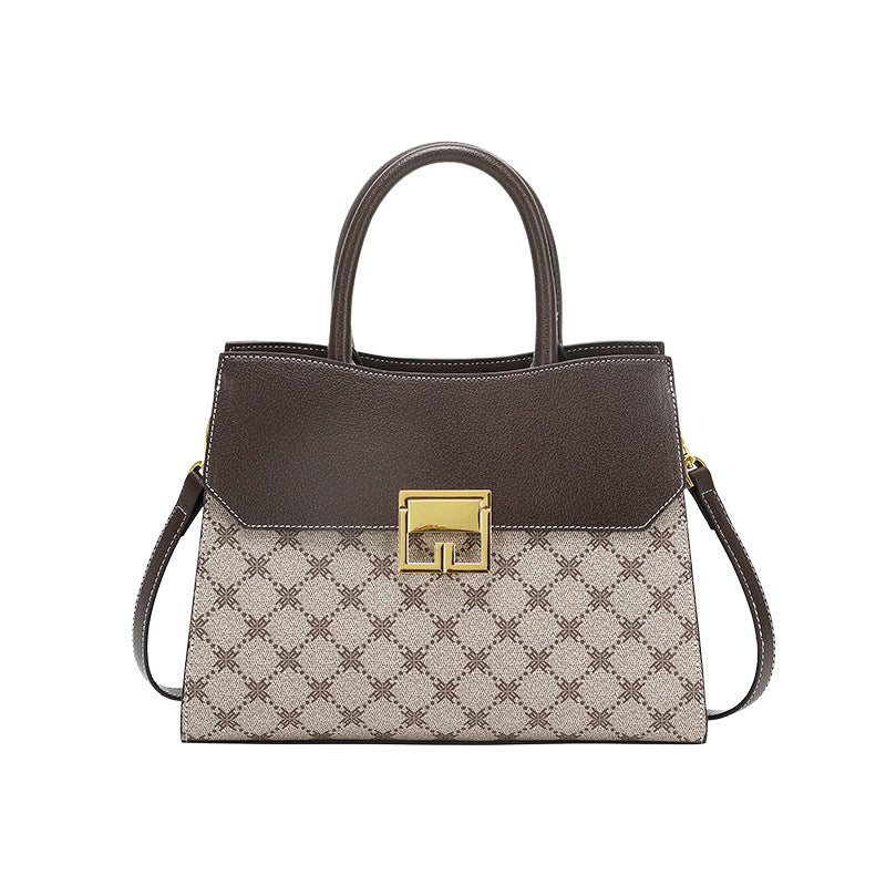Women's Top-Handle Cross-Body Shoulder Bag, High-End Fashionable Handbag with Premium Quality, Trendy Versatile Purse for Work, Commute & Daily Use, This Year's Must-Have Accessory