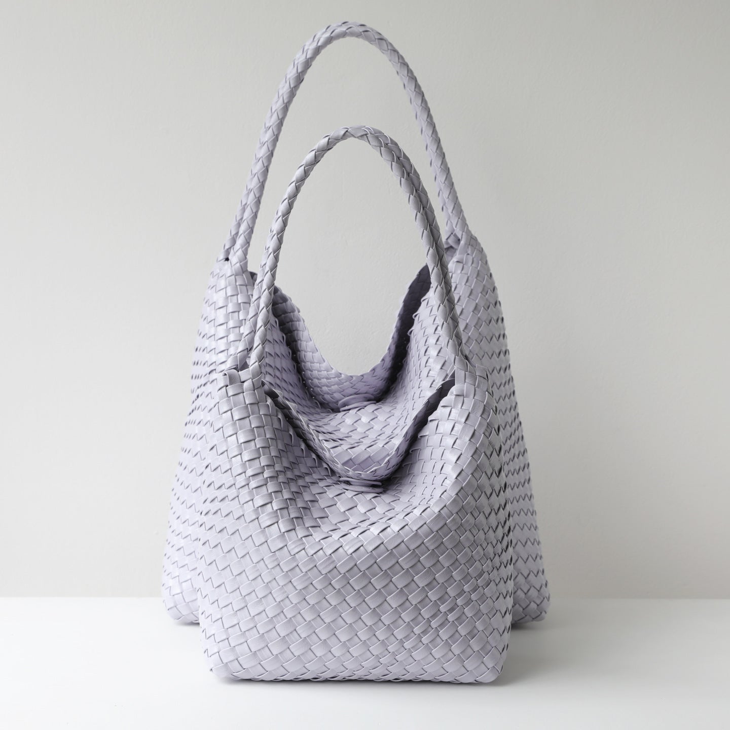 Handwoven Leather Tote Bag for Women Spring Summer Minimalist Large Capacity Shoulder Handbag, Soft Premium Purse with Artisan Craftsmanship