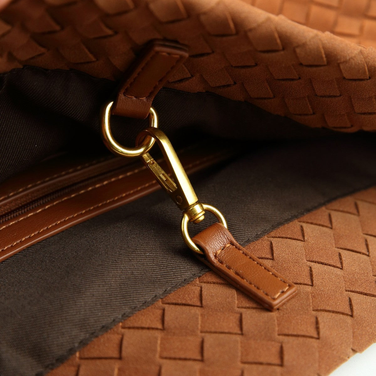 Woven Large Capacity Tote Bag for Women Fashion Shoulder Handbag, Versatile Casual Purse with Artisan Textured Design