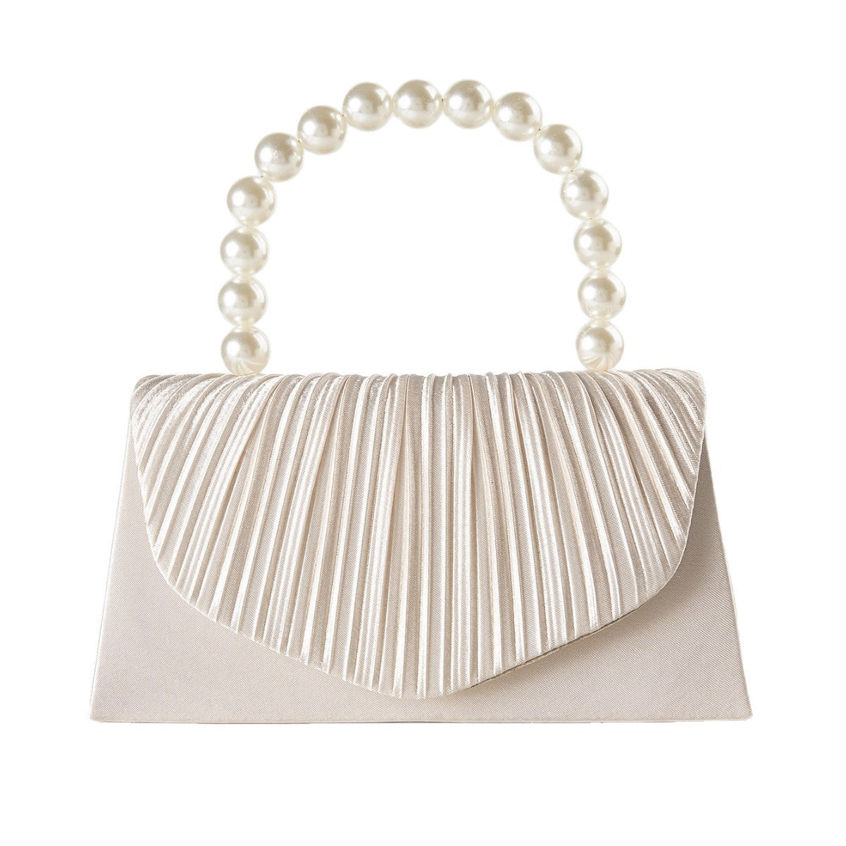 Satin Envelope Evening Clutch for Women, Light Luxury Top Handle Flap Purse, Elegant Gift Handbag for Birthday Parties and Banquets for Ladies