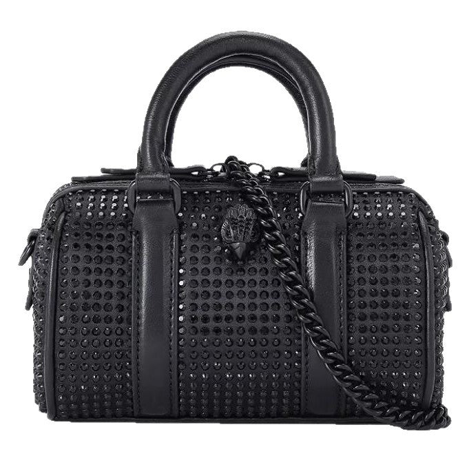 New Boston Bag for Women, Versatile Bucket Pillow Crossbody Purse, Diamond-Studded Shoulder Handbag for Travel & Daily Use