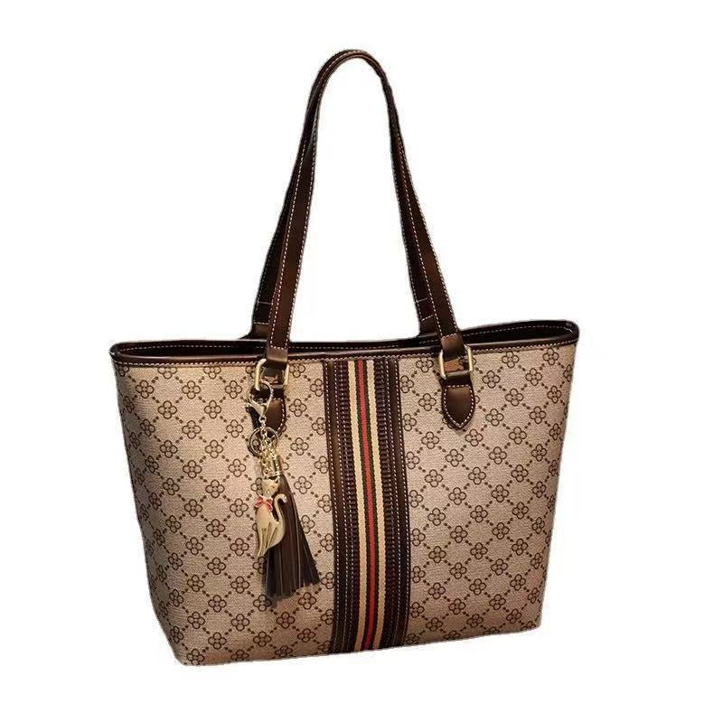 New Style Large Tote Bag for Women, Versatile Commuter Handbag for Work, Can Be Worn as Shoulder Bag or Underarm Bag, Spacious Everyday Carryall