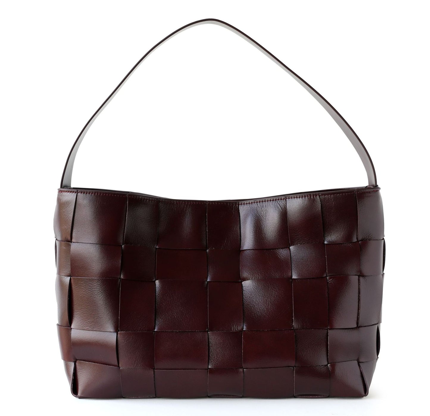 Top Layer Cowhide Woven Tote Bag for Women Large Capacity Laptop Commuter Shoulder Handbag, Niche Designer Purse with Artisan Craftsmanship
