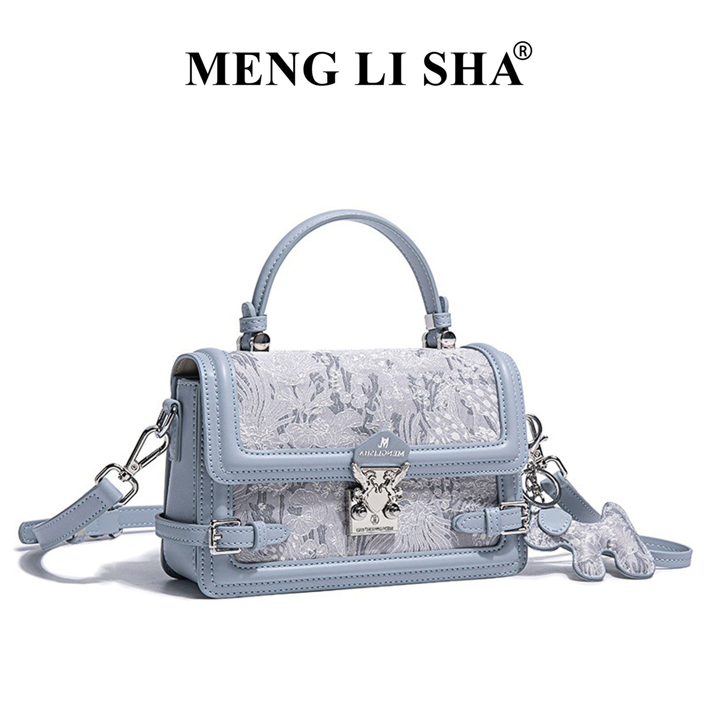 Niche Vintage Embroidered Small Square Bag, Premium Commute Shoulder Crossbody Top Handle Purse, Trendy Versatile Handbag for Women