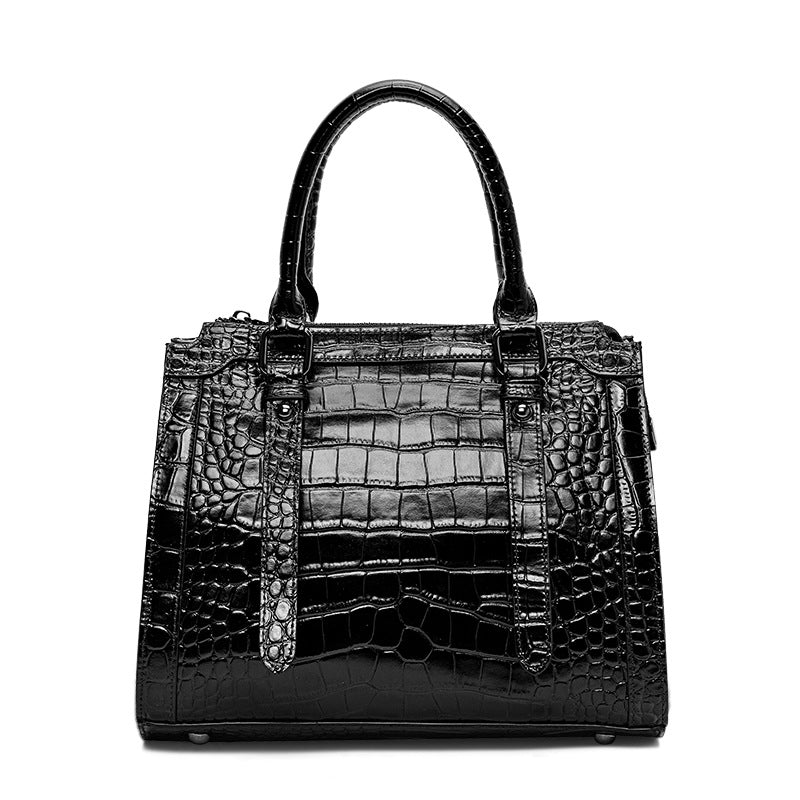 Genuine Top Layer Cowhide Large Capacity Handbag for Women, New Arrival Premium Commute Shoulder Crossbody Top Handle Purse, Trendy Casual Bag for Ladies