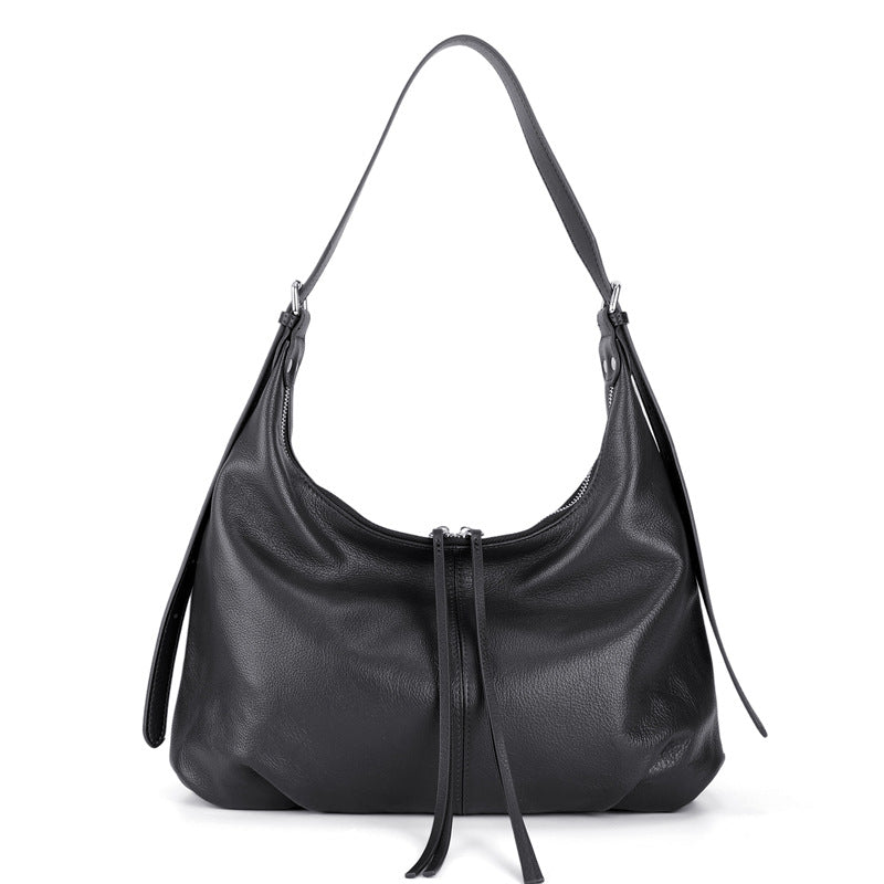 Trendy Tote Bag for Women Large Capacity Commuter Shoulder Underarm Handbag, Versatile Purse with Modern Everyday Style