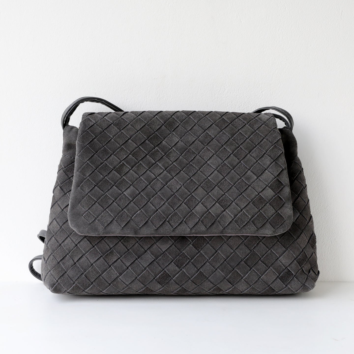 Frosted Cowhide Woven Flap Tote Bag for Women Large Capacity Commuter Shoulder Crossbody Handbag, Premium Matte Purse with Artisan Texture