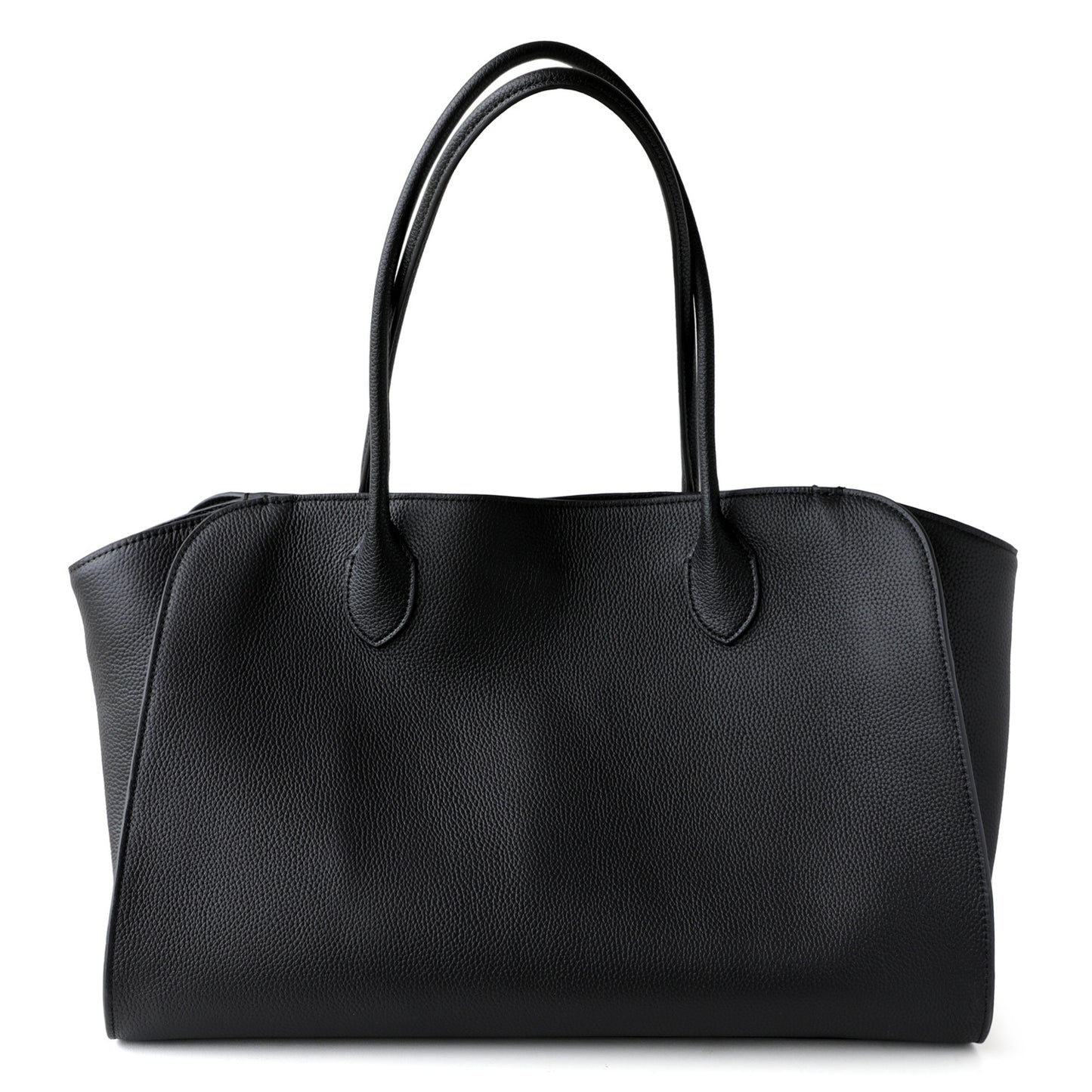 Top Layer Cowhide Tote Bag for Women Large Capacity Commuter Shoulder Handbag, Minimalist Versatile Purse with Premium Leather Finish