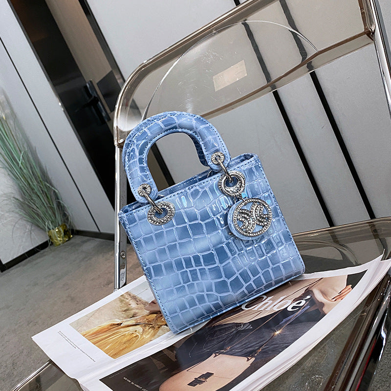 Women's Genuine Leather Animal Print Top-Handle Shoulder Bag, New Large-Capacity Lady-Inspired Tote Handbag, Trendy Versatile Purse for Work, Shopping & Travel