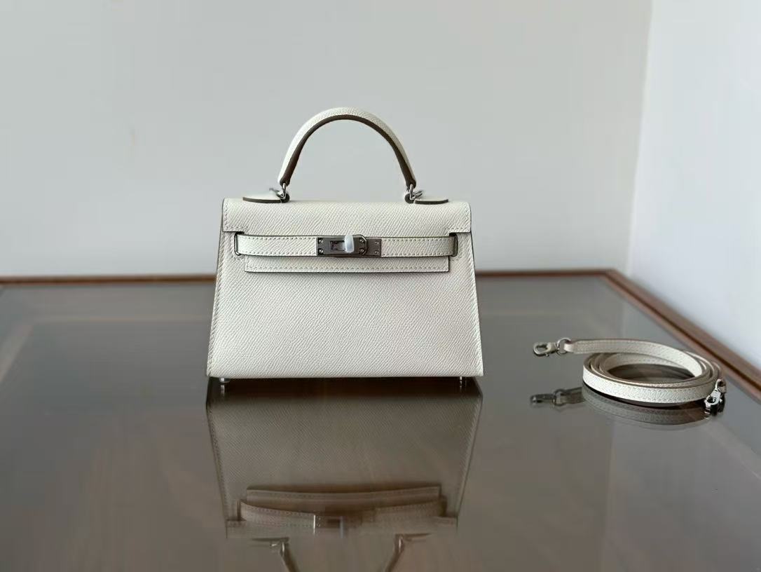 Genuine Cowhide Palm Texture 2nd Gen Kelly-Style Bag for Women, New Fashionable Shoulder Crossbody Top Handle Purse, Color Block Small Square Handbag for Ladies